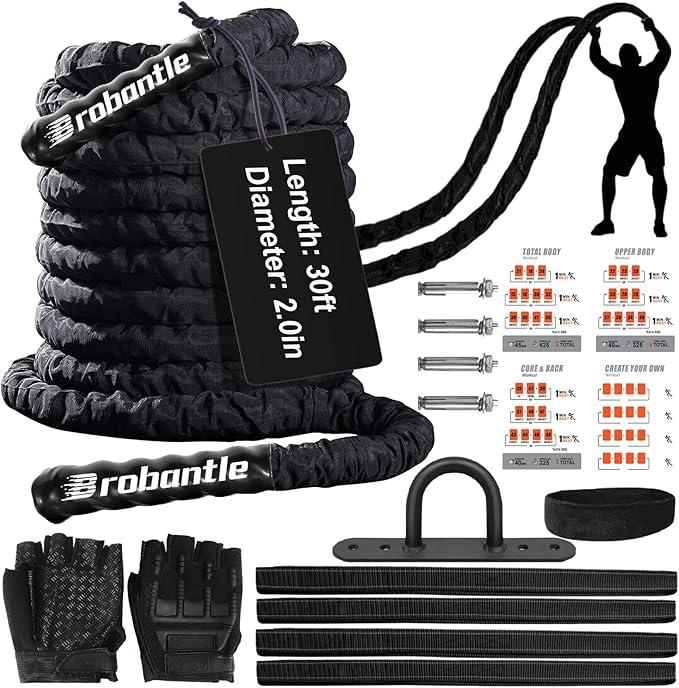 Battle Rope Battle Ropes for Exercise Workout Rope