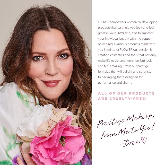 FLOWER BEAUTY By Drew Barrymore Bitten Lip Stain - Long-Lasting Color - Hydrating + Water-Based Formula - Gel-Like Texture - (Sass)