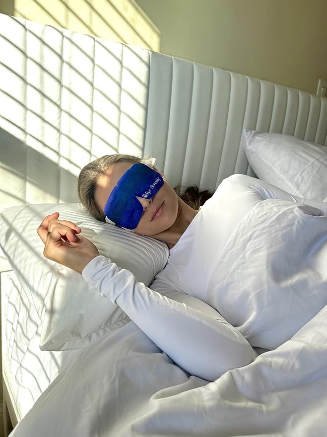 Steam Eye Mask by Eye Serenity Self-Heating Warm Compress, 45-Pack, Unscented, Dry Eye Relief, Perfect for Self-Care, Ideal for Office, Travel & Nightly Relaxation, Calm Sleep