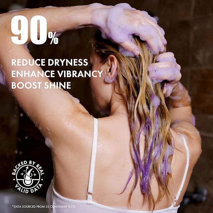 ALFHEIM Lavender+ Purple Shampoo & Conditioner Set for Blonde, Silver & Color-Treated Hair – Hydrates & Restores Cool Radiance – with Quinoa Extract & Vitamin E – Sulfate Free – 33.8 oz / 1000 ml × 2