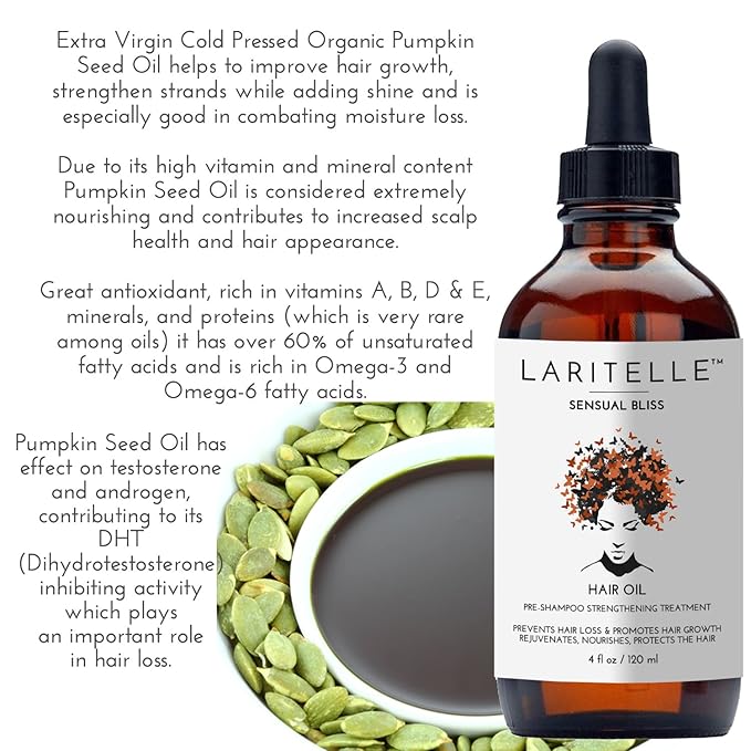Laritelle Organic Hair Growth Treatment Sensual Bliss 4 oz
