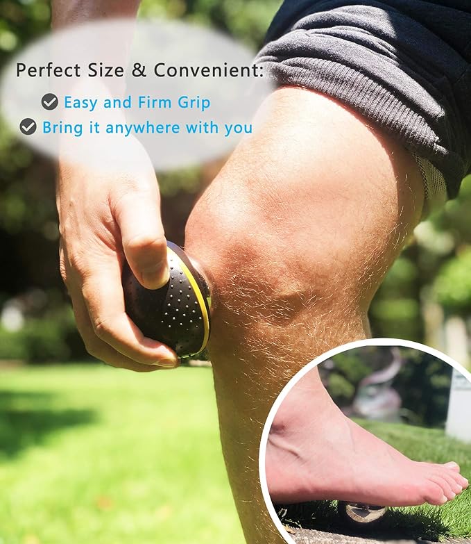 Cryosphere Cryo Ball Cold Massage Roller Ball, 60mm Ice Roller for Sore Muscle Relief - Plantar Fasciitis Deep Tissue Massager, Cold Therapy Non Electric Hand Held Foot Hip Leg Massage Ball Roller