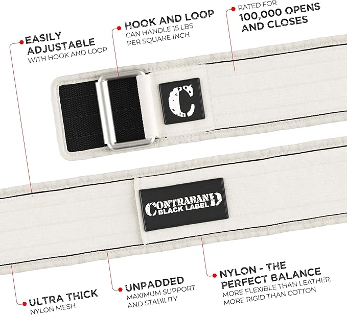 Contraband Black Label 4010 4 Inch Nylon Weight