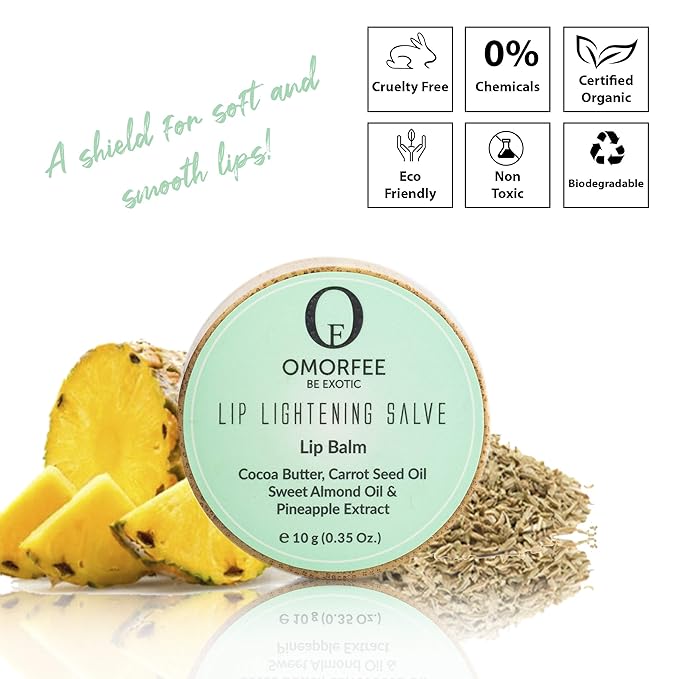 Omorfee 100% Organic Lip Lightening Balm,