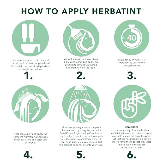 Herbatint Permanent Haircolor Gel, 7D