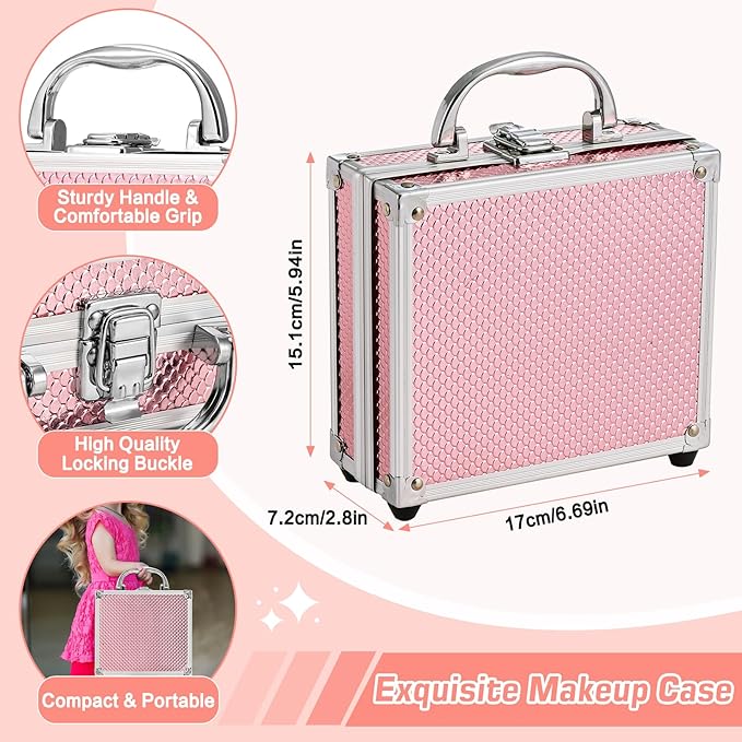 Anpro All-In-One Makeup Carry Case with Pro Teen