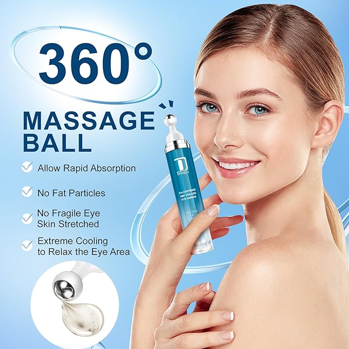 Caffeine eye cream for dark