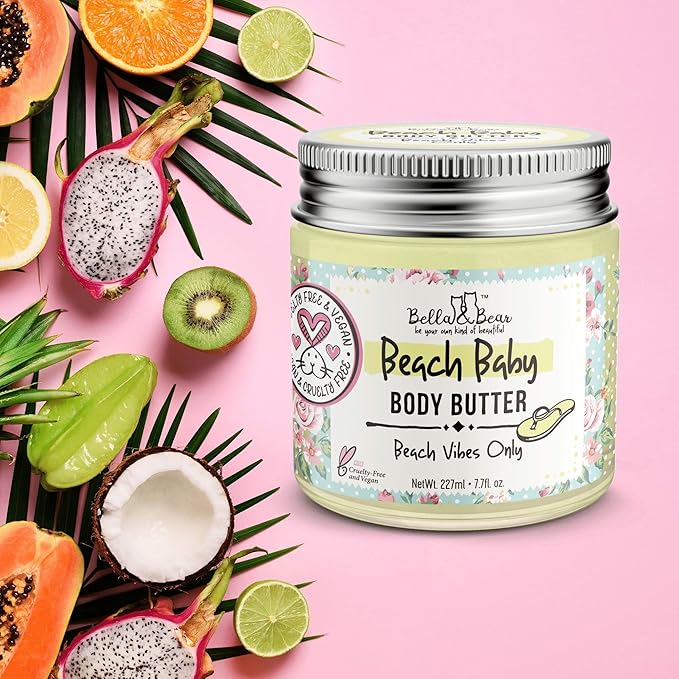 Bella and Bear Beach Baby Body Moisturizing