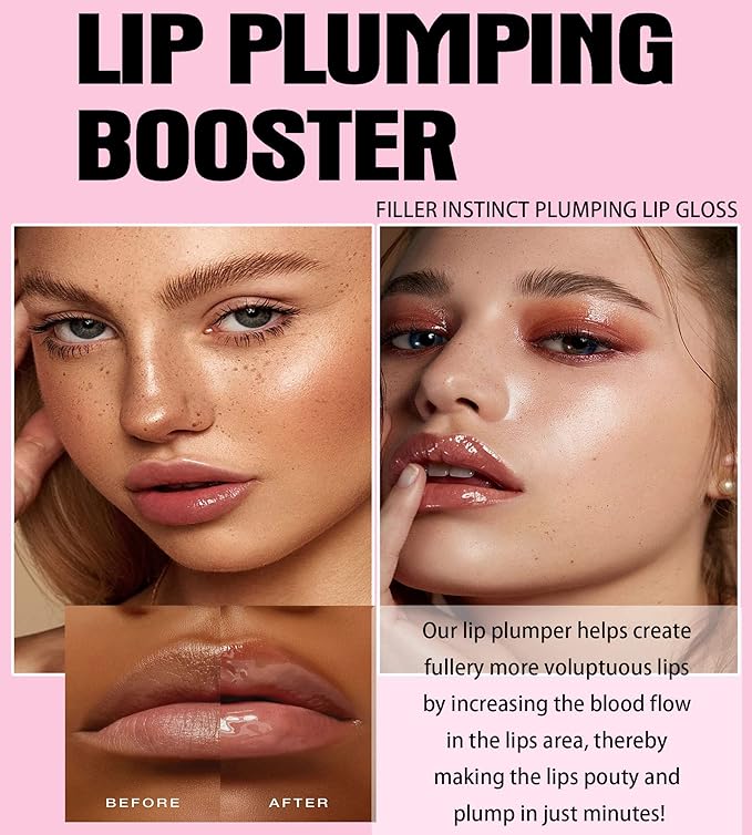 Lip Plumping Booster, Spicy Lip Lipstick, Girls