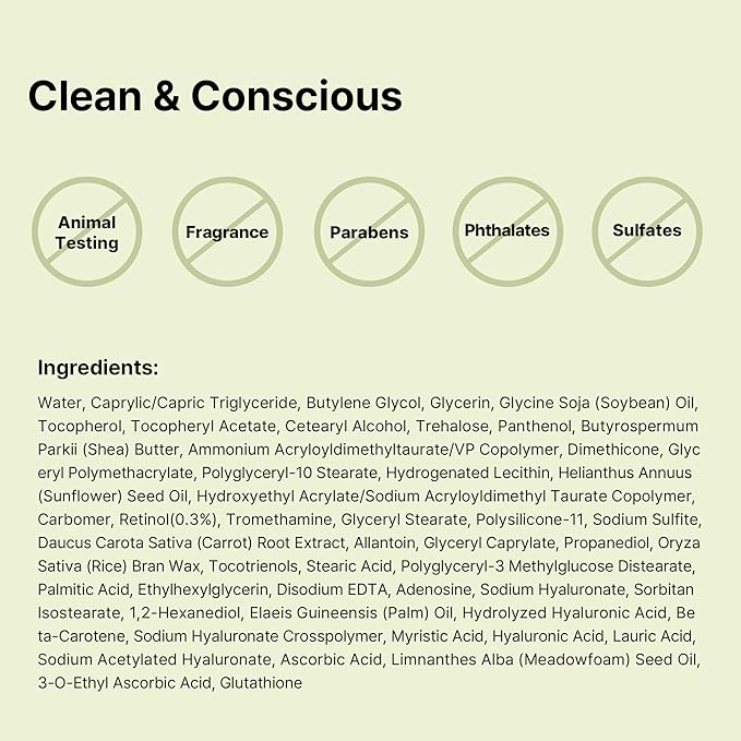 Cosrx retinol cream, 0.67 oz,