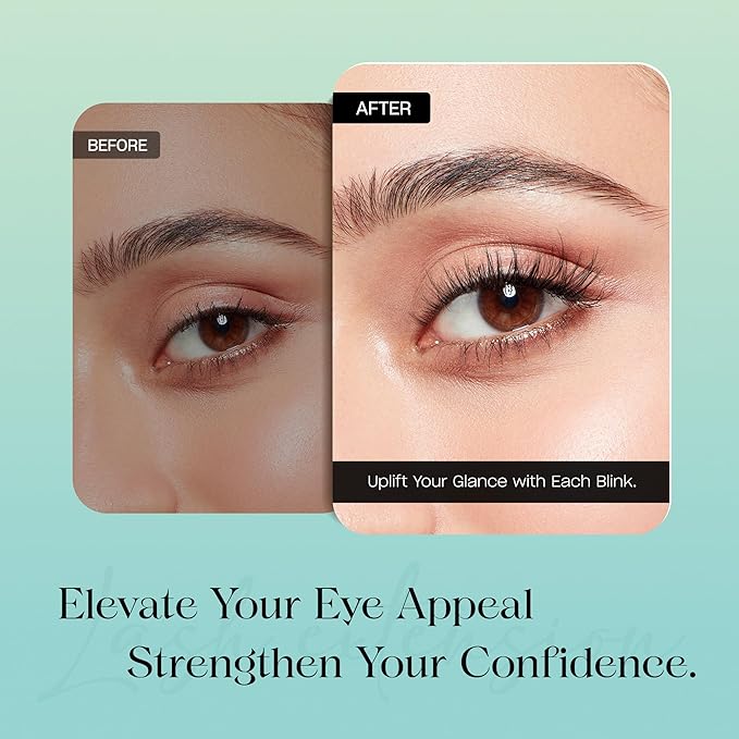 Lash Clusters 0.05mm Individual Lashes, 3D Wispy Lashes Clusters, 0.1mm Super Thin Band Resuable Natural Lashes,D Curl Faux Mink Lashes,120pcs Lash Extension (Green Charm-D-0.05-8-16mix)