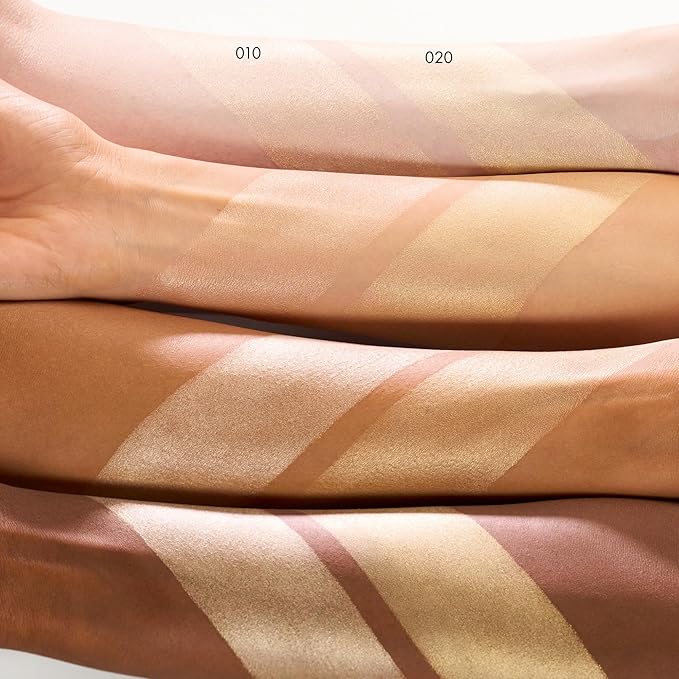 Catrice Aura Glam Bouncy Highlighter | Cream-to-Powder Glow with 3D Shimmer | Buildable, Luminous Finish | Multi-Use Highlighter for Face, Eyes & Lips (020 Whispering Gold)
