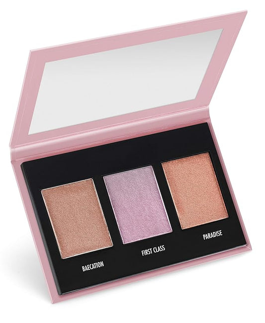 Black Radiance True Complexion 3D Highlighter Palette, Luminosity,