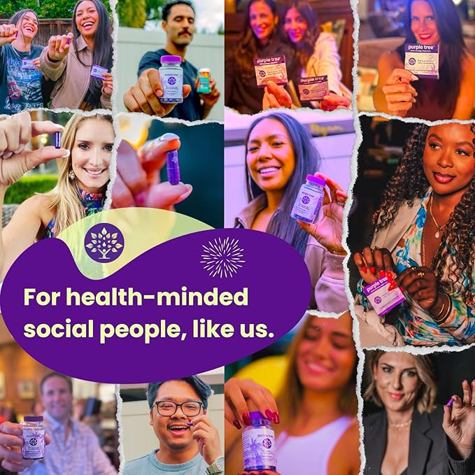 purple tree Post-Celebration Wellness Supplement