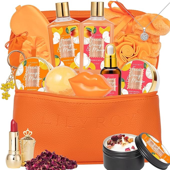 Valentines Day Gifts for Women Gift - Luxury 20-Piece Bath Gift Set for Mom, Bath & Body Gift Sets Spa Gift Sets for Women | Mother's Day Gift for Mom, Christmas, Birthday, Gift Sets for All Occasions