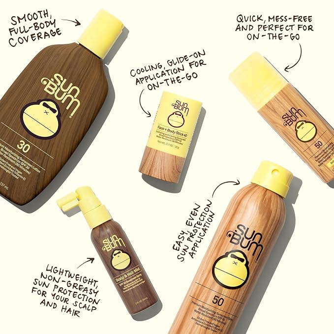 Sun Bum Original SPF 15 Sunscreen Body Spray - Broad Spectrum Moisturizing Sunscreen with Vitamin E - Hawaii 104 Act Compliant (Made without Octinoxate & Oxybenzone) - 6 oz