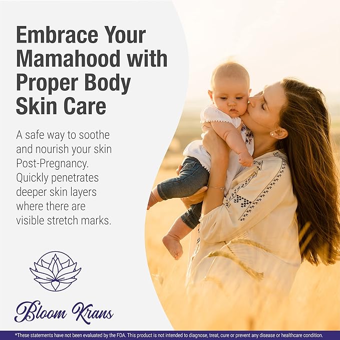 Bloom Krans Stretch Mark Cream Moisturizing