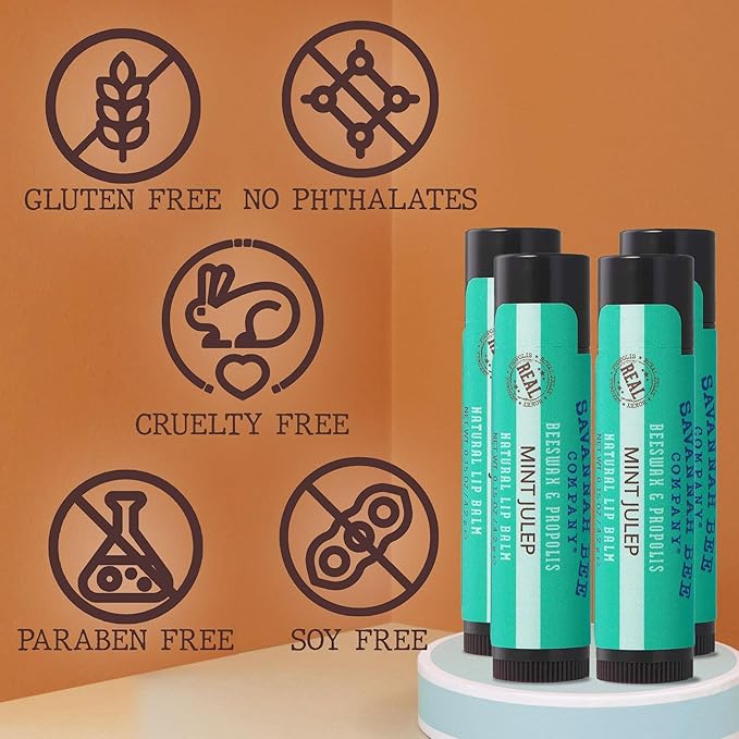 Savannah Bee Company Mint Julep Lip Balm,