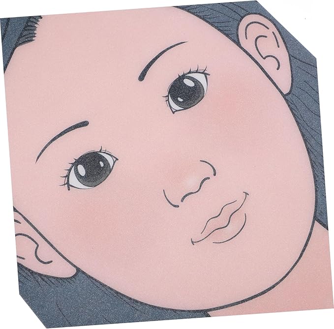 ADOCARN 2pcs Makeup Practice Board Makeup Training Face