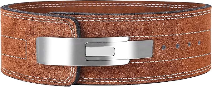 ARD CHAMPS™ 10MM Weight Power Lifting Leather Lever