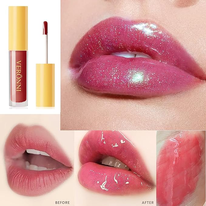 VERONNI 6 Colors Lip Tinted Stain Set,Hydrating