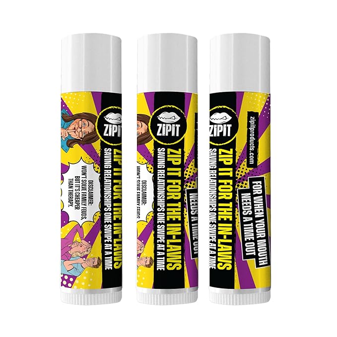Zip It For In-Laws Lip Balm