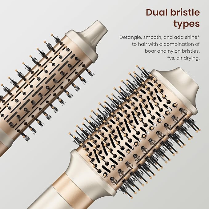 MESCOMB 6-in-1 Hot Air Styler – Hair Dryer & Air Styler with Straightener, Auto Curler, Volumizing Brushes, Frizz-Free Hair Styler for Straighting, Curling, Smoothing & Adding Volume, Not Damage