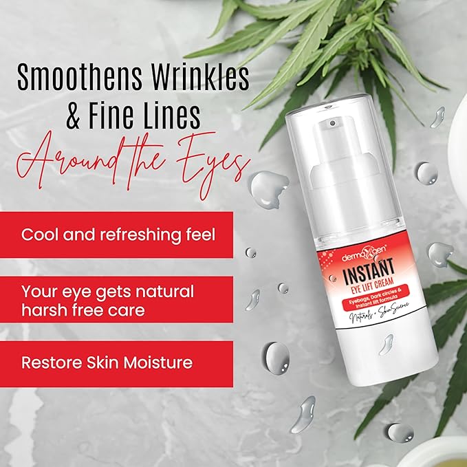 Rapid Reduction Eye Cream - Anti Aging Cream Treatment for Dark Circles - Instant Under Eye Moisturizer - Advanced Peptide Skin Tightening Formula - Instantly Removes Puffiness Wrinkles 20ml