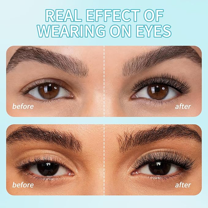 W Eyelash Extensions 7D Russian Volume Premade Fan Natural Soft Matte Black False Lashes Professional Salon Supplies(7D,0.07,C,10mm)