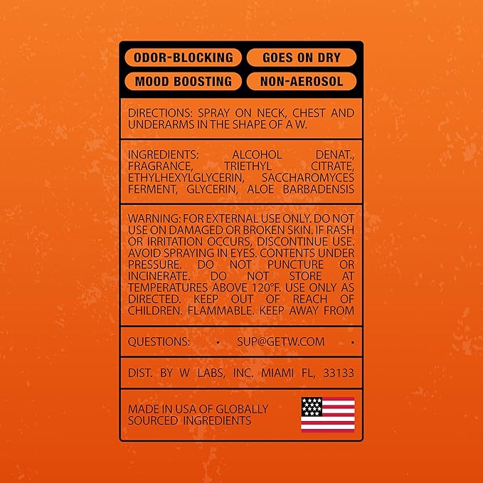 Jake Paul Chainsaw Body Spray for Men By W, Odor Blocking Body Deodorant, Long Lasting Protection, Limited Edition, 3.4 fl oz (Pack of 2)