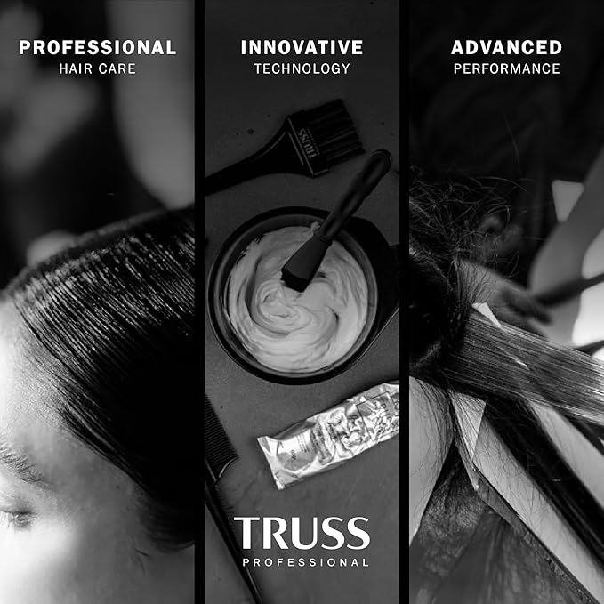 TRUSS Frizz Zero Liquid Hair Mask - Anti Frizz Hair Treatment Spray - Detangles & Brightens Damaged Strands - Provides Intense Shine & Cuticle Sealing (8.79 oz)