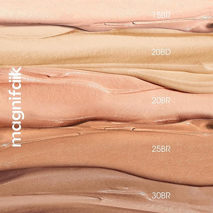 Magnifaik On The Ball! - Concealer with Natural Ingredient - Under Eye Concealer Hides Redness and Imperfections - Vegan Make Up - 25BR - 0.21 oz