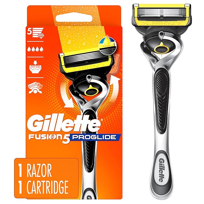 Gillette ProGlide Shield Razor for Men, Handle + 1 Blade Refill