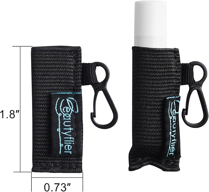 Beautyflier Cute Elastic Lip Balm Holder