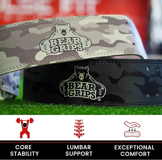 Bear Grips Weightlifting Belt 5mm Powerlifting