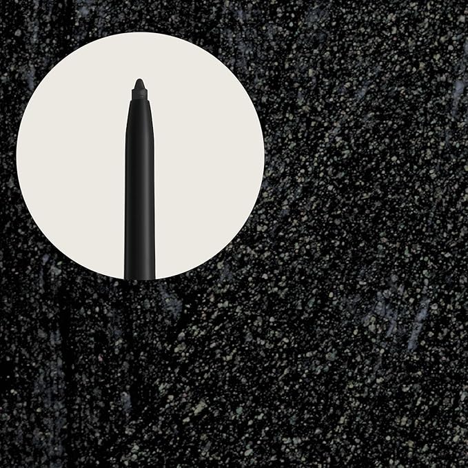 Sandstone Scandinavia Hypoallergenic Waterproof Eyeliner - Fragrance Free Metallic Black Eye liner - Vegan and Cruelty Free Eye Pencil - Eyeliner Pencil for Sensitive Eyes (Black)