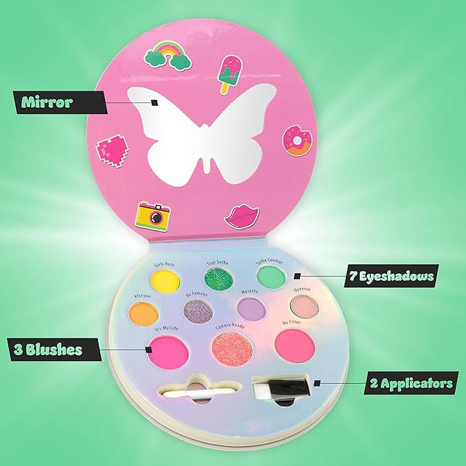 Expressions Selfie Queen Glisten & Glitter Makeup Palette