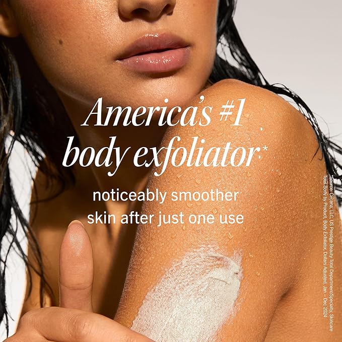First Aid Beauty Smooth + Juicy Body Scrub Kit: KP Bump Eraser Body Scrub with 10% AHA, Daily Exfoliation Keratosis Pilaris Set to Help Reduce Chicken Skin Bumps; Strawberry, Peach, & Original (2 oz)