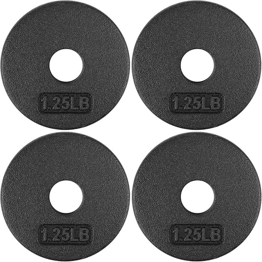A2ZCARE 1 inch Weight Plates Set 1.25 lbs 20 lbs, 1 inch, 1 inch