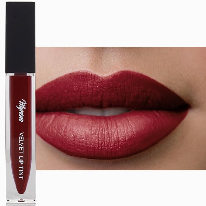 Sexy Red Velvet Mousse Liquid Lipstick | High-Pigmented Non-Sticky Non-Drying | Soqui