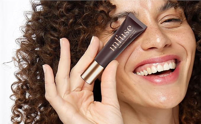 Infuse AWARD WINNER Peptide Eye Cream for Dark Circles, Puffiness & Fine Lines | Yerba Mate Fast-Acting Formula for Women in Their Prime