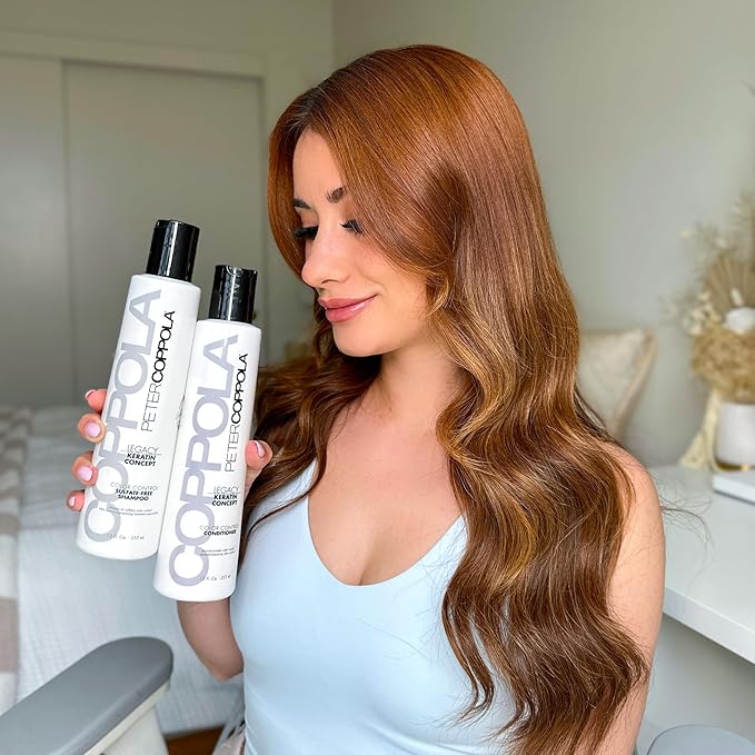 Peter Coppola Color Control Shampoo - A Sulphate Free, Keratin Safe, Color Safe, Gentle Cleansing Shampoo 33.8 oz. For Daily Use.