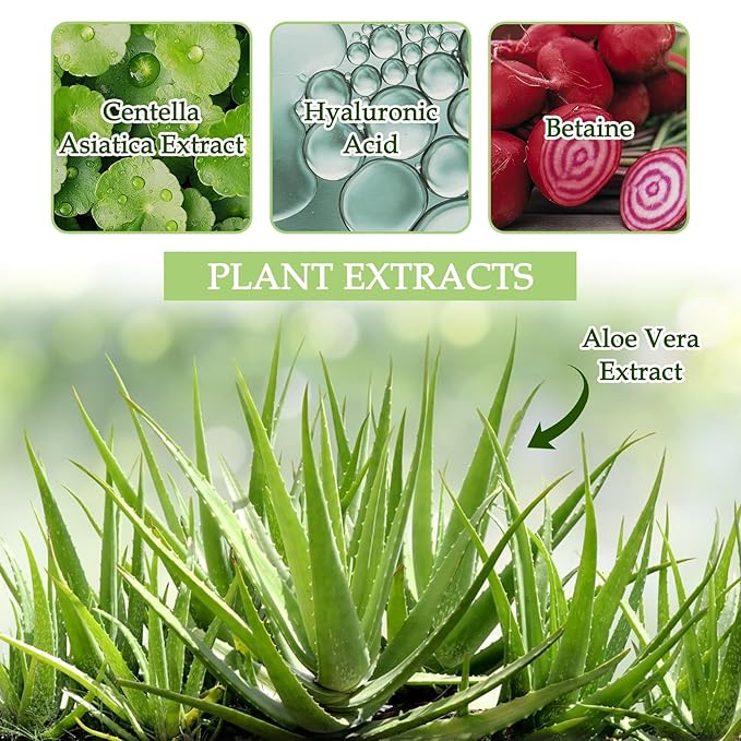 JunKuJK 16PCS Aloe Vera Gel for Face,Made within 100% Organic Aloe Vera Gel,Natural Hydrating Pure Vera Moisturizer for Soothing Skincare,Moisturizing Aloe Lotion for Skin,Face,After Sun Care,16.93oz