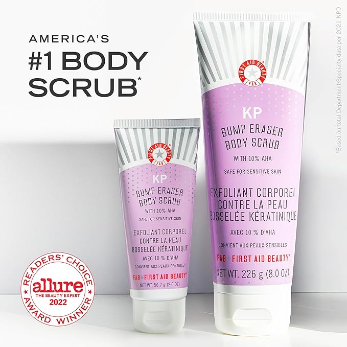 First Aid Beauty KP Bump Eraser Body Scrub 8 oz