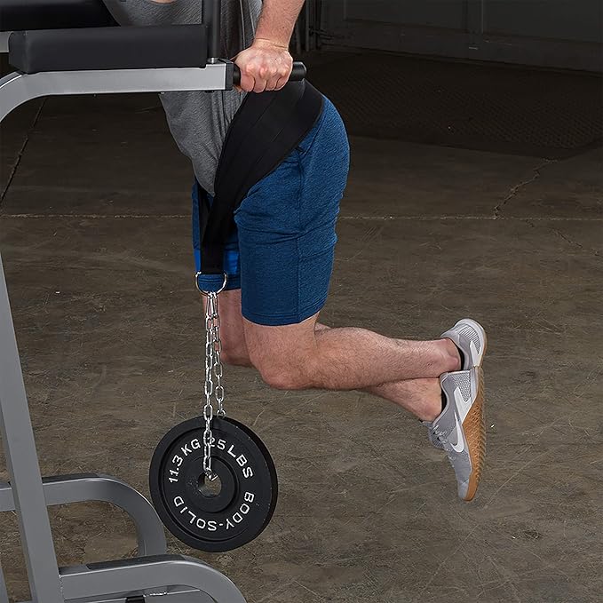 Body Solid Nylon Dipping Belt for Weight Lifting 50lb Max