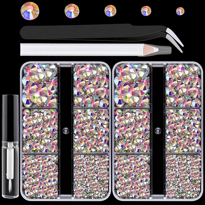 Colorful Face Gems for Makeup Set,