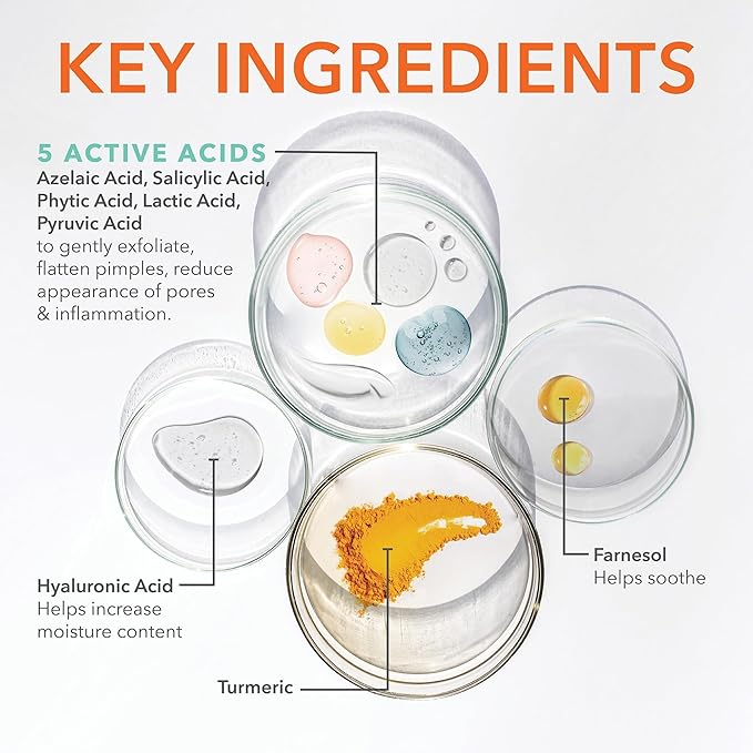 Dr Dennis Gross Alpha Beta® 2% BHA+ Breakout Solution, Minimizes Pores, Clear & Prevent Breakouts, 5 Fl Oz