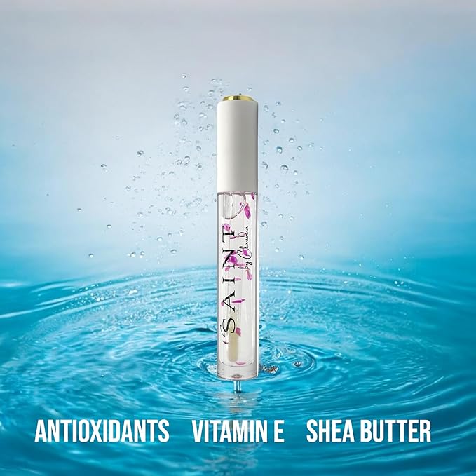 Birthday Cake Flavor Lip Oil - Nourishing And A High Shine Finish, Infused With Shea Butter, Antioxidants and Vitamin E, Vegan & Cruelty-Free