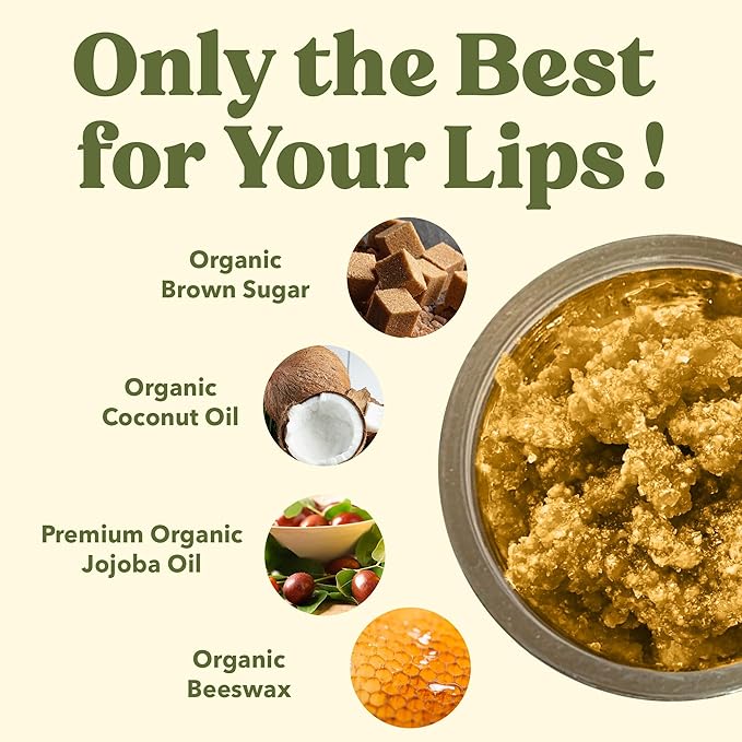 Organic Brown Sugar Lip Scrub –