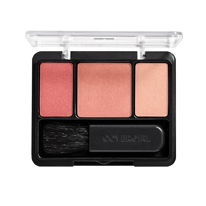 COVERGIRL Instant Cheekbones Contouring Blush Peach Perfection, Palette, of 2) 29 Oz